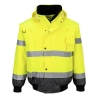 Blouson bomber haute visibilité 3-en-1 bicolore classe 3 Jaune/gris – Portwest C465