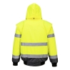 Blouson bomber haute visibilité 3-en-1 bicolore classe 3 Jaune/gris – Portwest C465