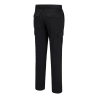 Pantalon de travail slim stretch multipoches Noir – Portwest S231