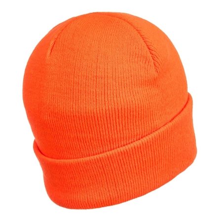 Bonnet acrylique avec éclairage LED rechargeable USB Orange – Portwest B029