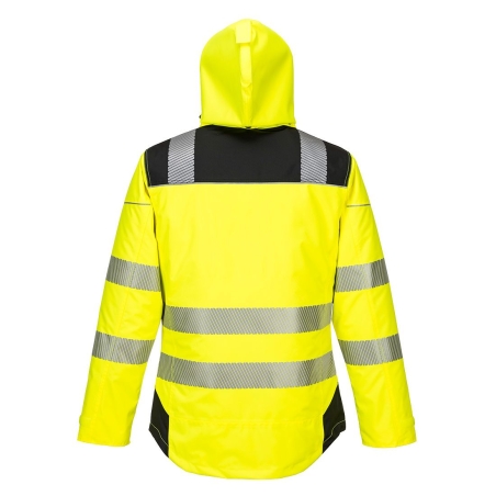 Parka haute visibilité hiver isolante classe 3 Jaune/noir – Portwest T400
