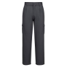 Pantalon femme antistatique ESD pour environnements électroniques Gris zoom – Portwest AS12