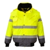Blouson bomber haute visibilité 3-en-1 bicolore classe 3 Jaune/gris – Portwest C465