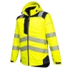 Parka haute visibilité hiver isolante classe 3 Jaune/noir – Portwest T400