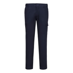 Pantalon de travail slim stretch multipoches Marine – Portwest S231NVR