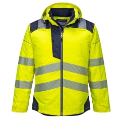Parka haute visibilité hiver isolante classe 3 Jaune/marine – Portwest T400