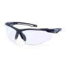 Lunettes de sécurité demi-monture légère et flexible Incolore – Portwest PS36, sachet de 12