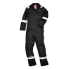 Combinaison de travail ignifugée haute visibilité FR Bizweld Iona Noir – Portwest BIZ5