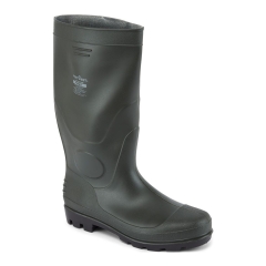 Botte Wellington PVC non sécurité pour travaux extérieurs Vert – Portwest FW90