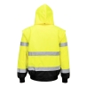 Blouson bomber haute visibilité 3-en-1 bicolore classe 3 Jaune/noir – Portwest C465