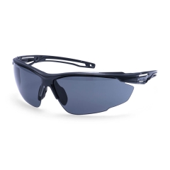 Lunettes de sécurité demi-monture légère et flexible Fumé – Portwest PS36, sachet de 12