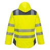 Parka haute visibilité hiver isolante classe 3 Jaune/gris – Portwest T400