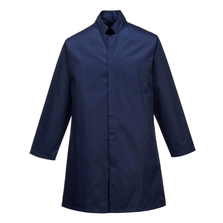 Blouse agroalimentaire homme polycoton 1 poche Marine – Portwest 2202NAR