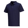 Polo jersey léger coupe ajustée col tricoté Marine – Portwest L210, boîte de 48 pièces