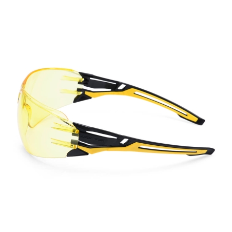 Lunettes de protection enveloppantes design profilé Ambre – Portwest PR01