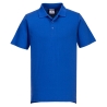 Polo jersey léger coupe ajustée col tricoté Bleu royal – Portwest L210, boîte de 48 pièces