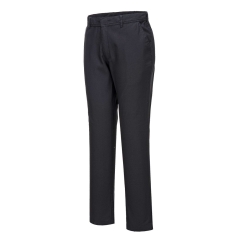 Pantalon chino slim stretch coupe contemporaine Noir coupe courte – Portwest S232