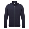 Sweat-shirt zippé antistatique ESD en coton et fibre de carbone Marine – Portwest AS25
