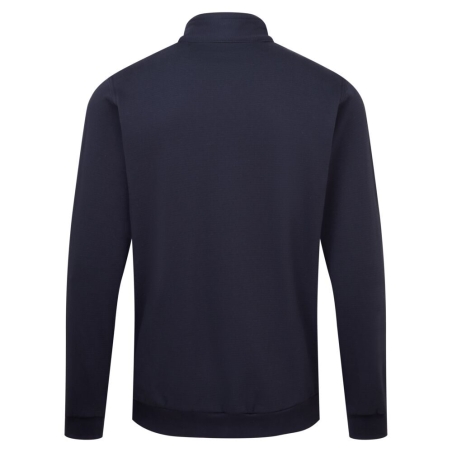 Sweat-shirt zippé antistatique ESD en coton et fibre de carbone Marine – Portwest AS25