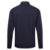 Sweat-shirt zippé antistatique ESD en coton et fibre de carbone Marine – Portwest AS25