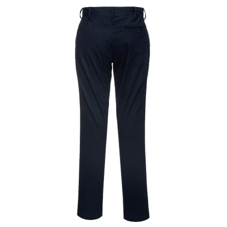 Pantalon chino slim stretch coupe contemporaine Marine – Portwest S232NVR
