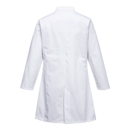 Blouse agroalimentaire homme polycoton 1 poche Blanc – Portwest 2202