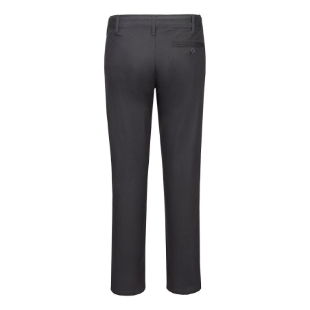 Pantalon chino slim stretch coupe contemporaine Gris métal – Portwest S232