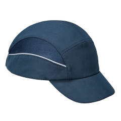 Casquette anti-heurt ventilée bande réfléchissante Marine – Portwest PS59