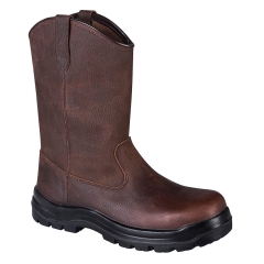 Bottes de sécurité Compositelite Rigger Indiana S3 non métalliques Brun – Portwest FC16