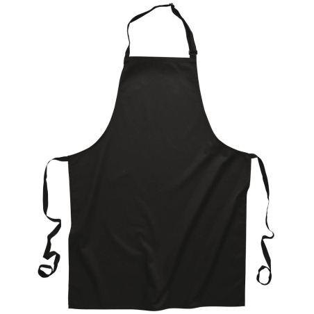 Tablier à bavette polycoton professionnel cuisine Noir – Portwest S841