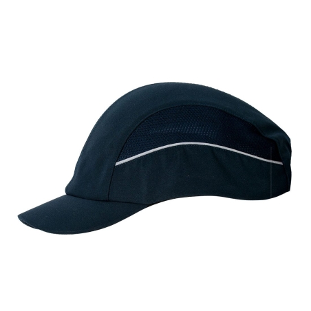 Casquette anti-heurt ventilée bande réfléchissante Marine – Portwest PS59