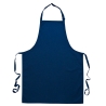 Tablier à bavette polycoton professionnel cuisine Marine – Portwest S841NAR
