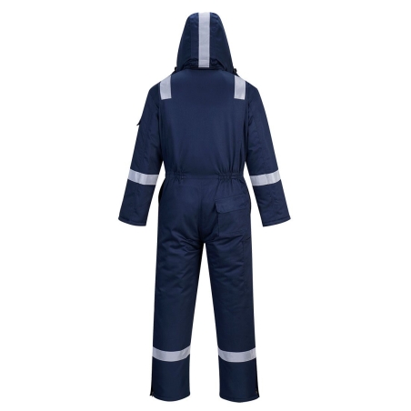 Combinaison hiver ignifugée antistatique grand froid Marine – Portwest FR53