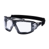 Lunettes de sécurité enveloppantes avec joint et sangle Incolore – Portwest PR02