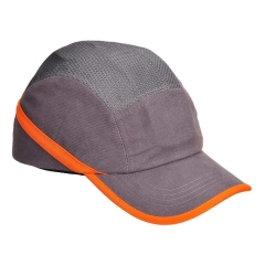 Casquette anti-heurt aérée ajustable EN 812 Gris – Portwest PW69