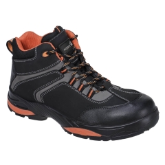 Brodequin cuir nubuck composite S3S HRO FO SR sans métal Noir – Portwest FC60