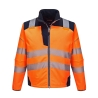 Veste softshell haute visibilité 3 couches classe 3 Orange/marine – Portwest T402
