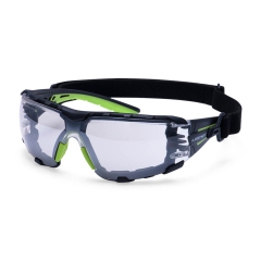 Lunettes de sécurité enveloppantes à sangle avec joint en mousse Mirroir – Portwest PS28