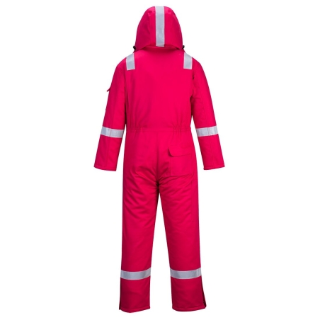Combinaison hiver ignifugée antistatique grand froid Rouge – Portwest FR53