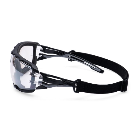 Lunettes de sécurité enveloppantes avec joint et sangle Mirroir – Portwest PR02
