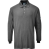 Polo manches longues ignifugé antistatique protection arc électrique Gris – Portwest FR10