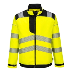 Veste haute visibilité bicolore classe 3 multipoches Jaune/noir – Portwest T500