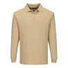 Polo manches longues ignifugé antistatique protection arc électrique Bronze – Portwest FR10