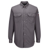 Chemise ignifugée protection arc électrique 88/12 Gris – Portwest FR89