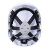 Casque travaux en hauteur ventilé ABS harnais 6 points Blanc – Portwest PS63