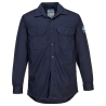 Chemise ignifugée protection arc électrique 88/12 Marine – Portwest FR89