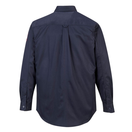 Chemise ignifugée protection arc électrique 88/12 Marine – Portwest FR89