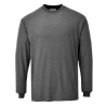 T-shirt manches longues ignifugé antistatique Modaflame Gris – Portwest FR11
