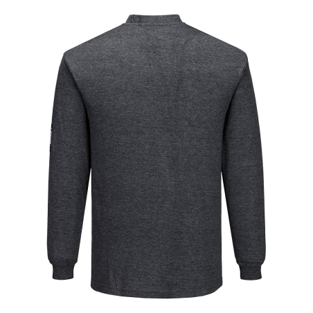 T-shirt manches longues ignifugé antistatique Modaflame Gris – Portwest FR11