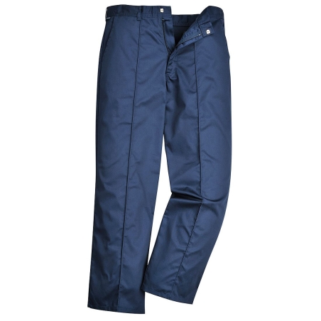 Pantalon de travail classique coupe droite avec pli cousu Marine – Portwest 2885NAR